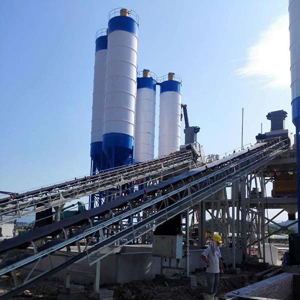 Wet mix batching plant